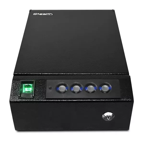 Steath Top Vault Quick-Access Biometric Pistol Safe