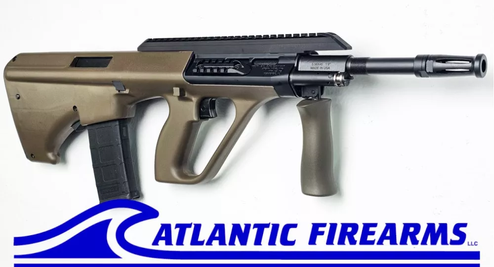 Steyr Aug A3 M2 NATO Ext. Rail Green W/ Bolt Release