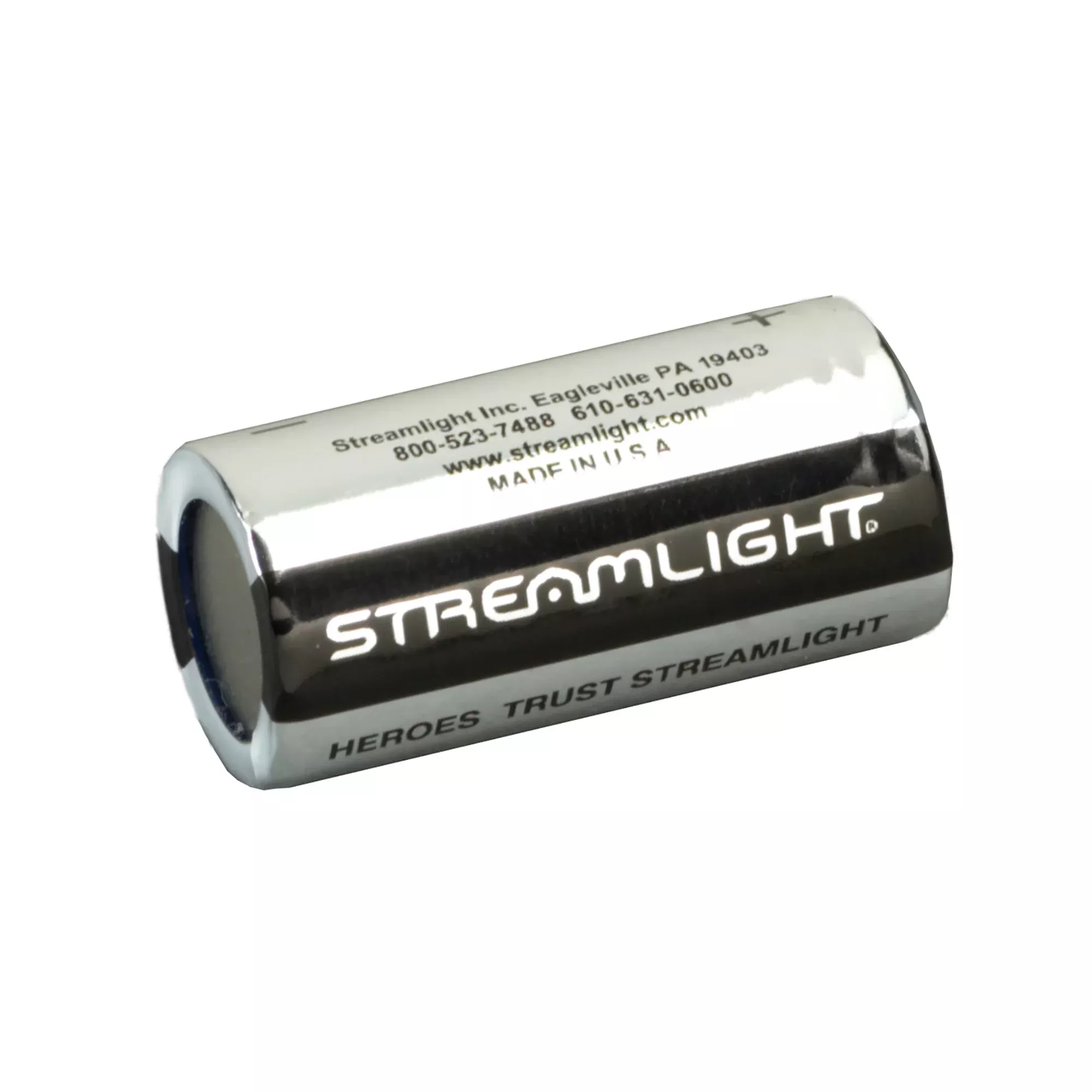 Streamlight 3V CR123A Lithium Battery 6-Pack – Compatible with Streamlight Weapon Lights and Flashlights