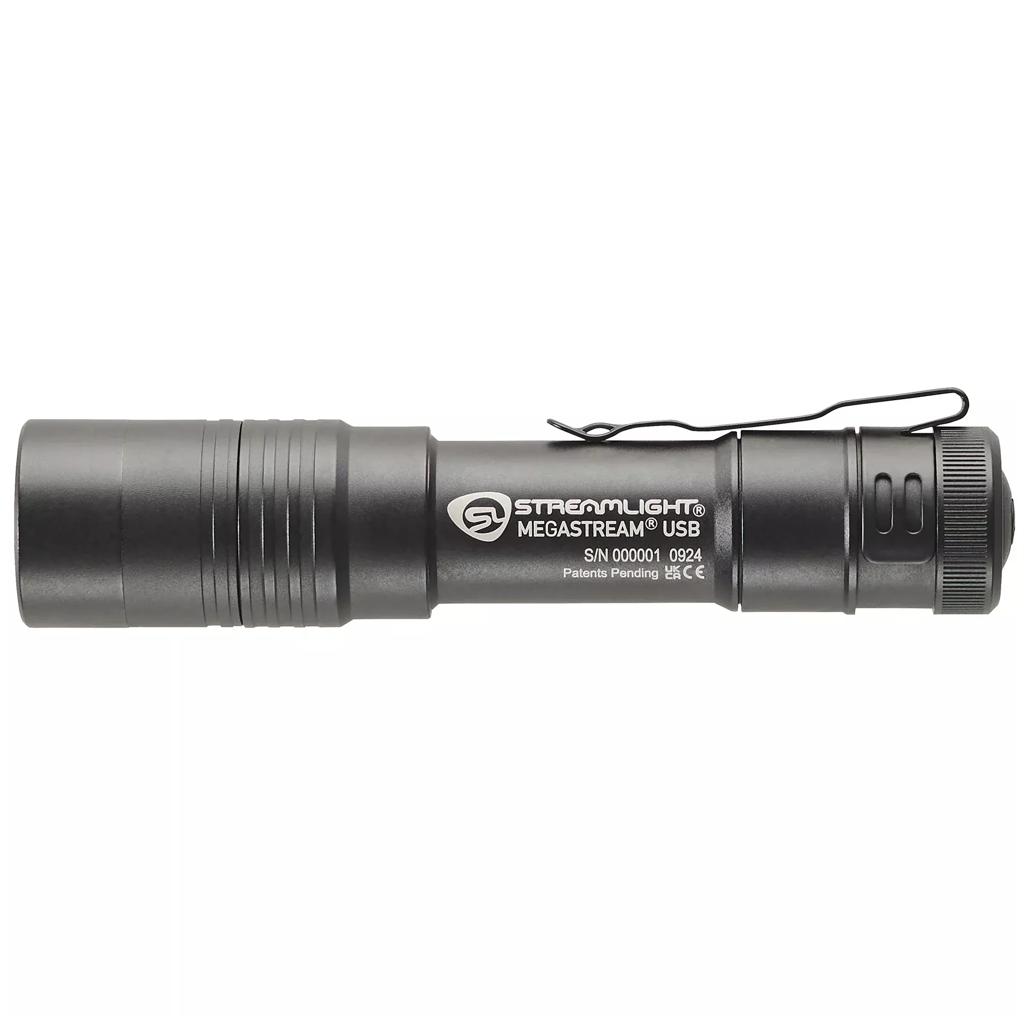 Streamlight MegaStream USB Rechargeable Flashlight – Black
