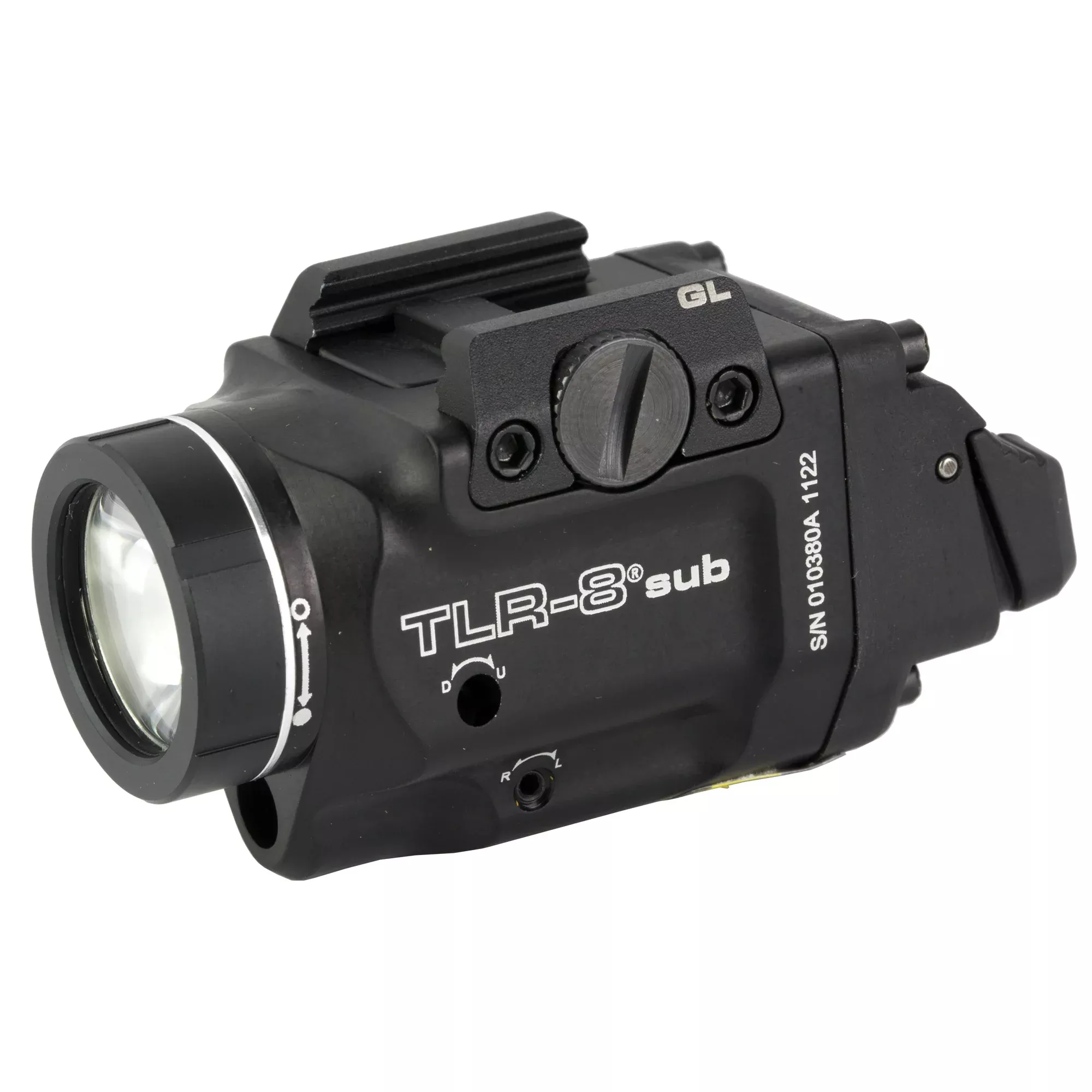 Streamlight TLR-8 Sub Weapon Light with Red Laser – for Glock 43X/48