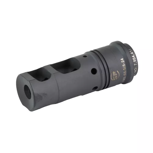 SureFire SOCOM Fast Attach 6mm/6.8 SPC Muzzle Brake - Black