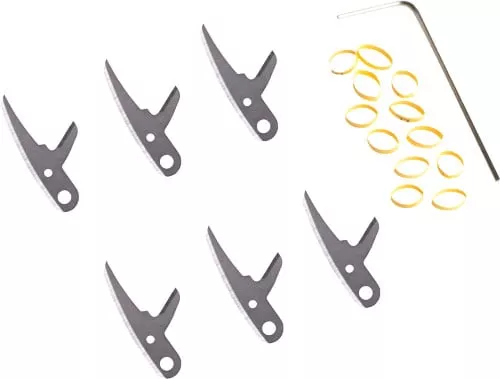 SWHACKER REPLACEMENT BLADES LEVI MORGAN 2-BLD 100GR CURVED