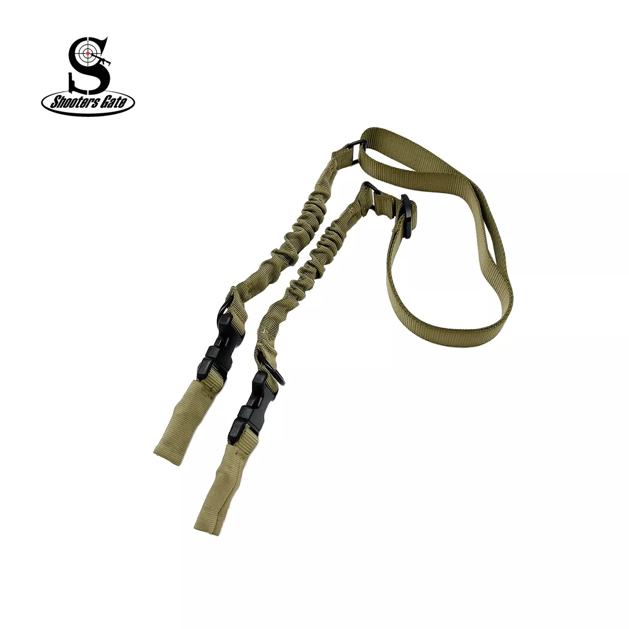 Tan Double Point Sling PRO QD Bungee, Tan