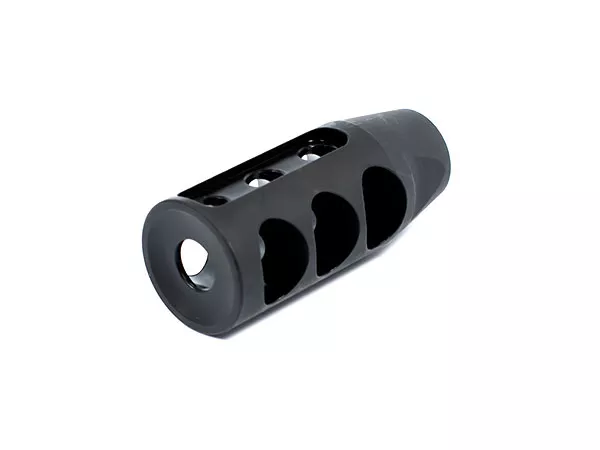 Tiger Rock AR-15 / AR-10 Compact Muzzle Brake Black – 5/8×24