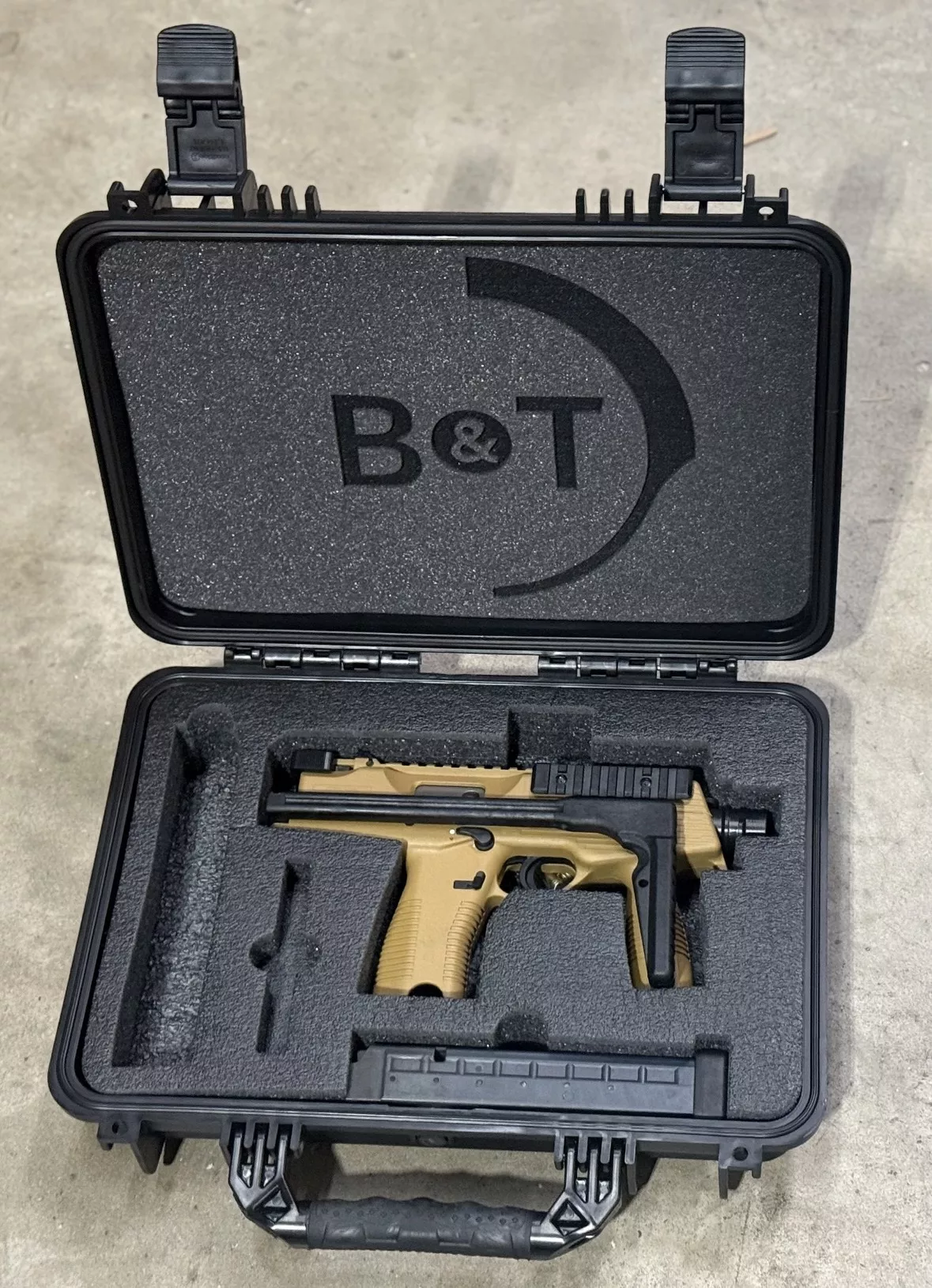 TP9 case laser cut (excludes firearm and magazine) BT-HP-CASE-TP9