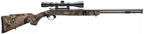 Traditions NitroFire VAPR Muzzleloader Scope Combo .50 Cal Muzzleloader 26 Fluted Barrel Mossy Oak Camo
