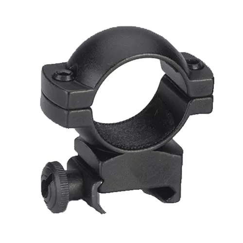 TRADITIONS RINGS 1" WEAVER HIGH MATTE BLACK