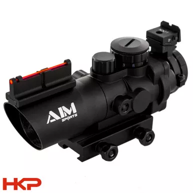 Tri Illuminated Scope with Fiber Optic Sight