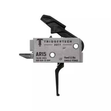 TriggerTech AR-15 Single Stage 3.5lb Duty Trigger - Flat