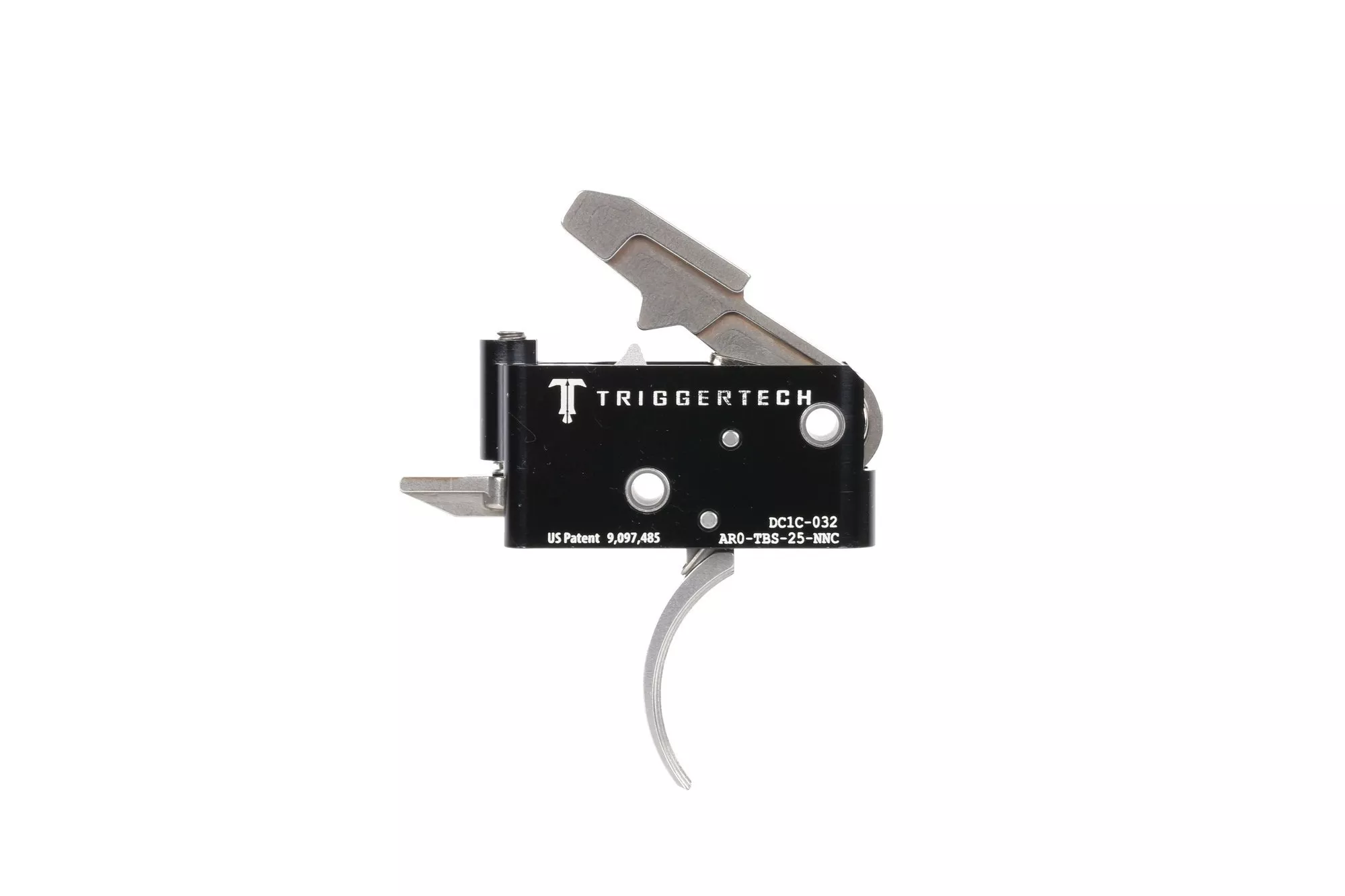 TriggerTech AR Adaptable Trigger Curved Stainless