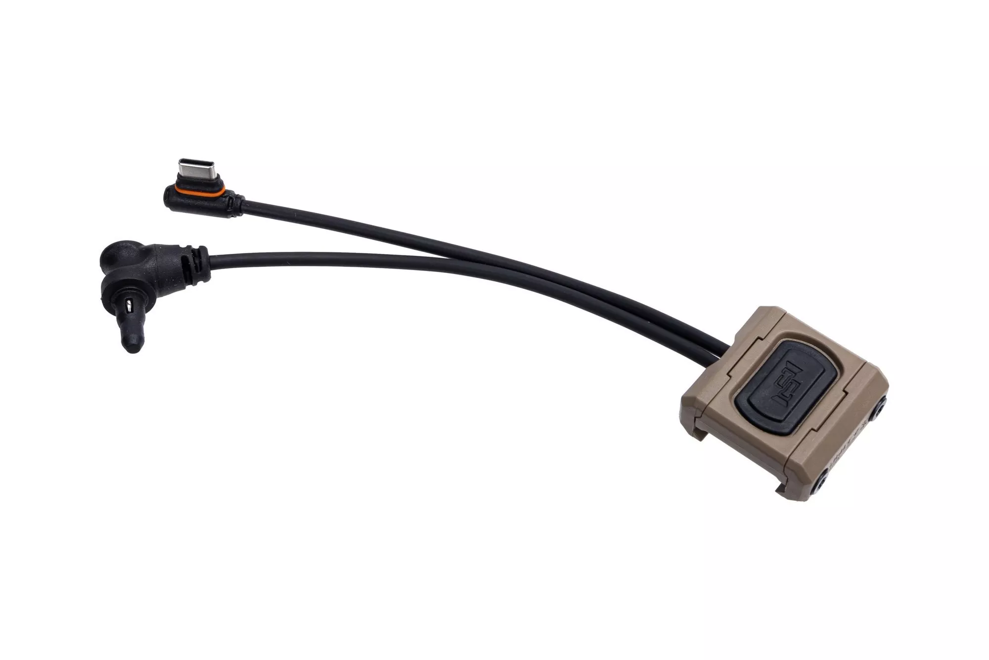 Unity Tactical Modbutton Lite SYNC Dual Switch LINK USB-C / Crane Laser4.5" FDE
