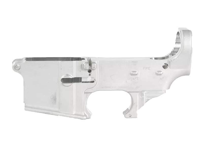 Untumbled, Raw Ar-15 80% lower receiver