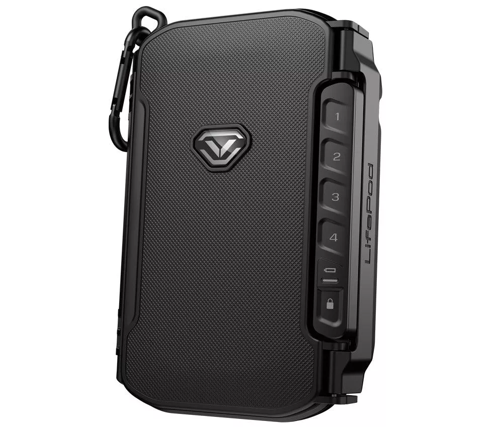 Vaultek LifePod X MC-BK Portable Weather-Resistant Lockbox