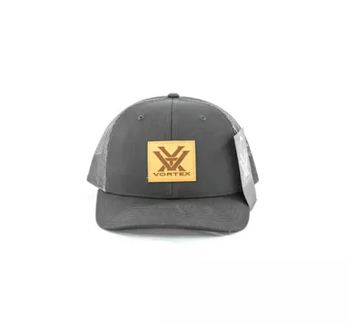 Vortex Charcoal Grey Logo Trucker Cap -Barneveld 608