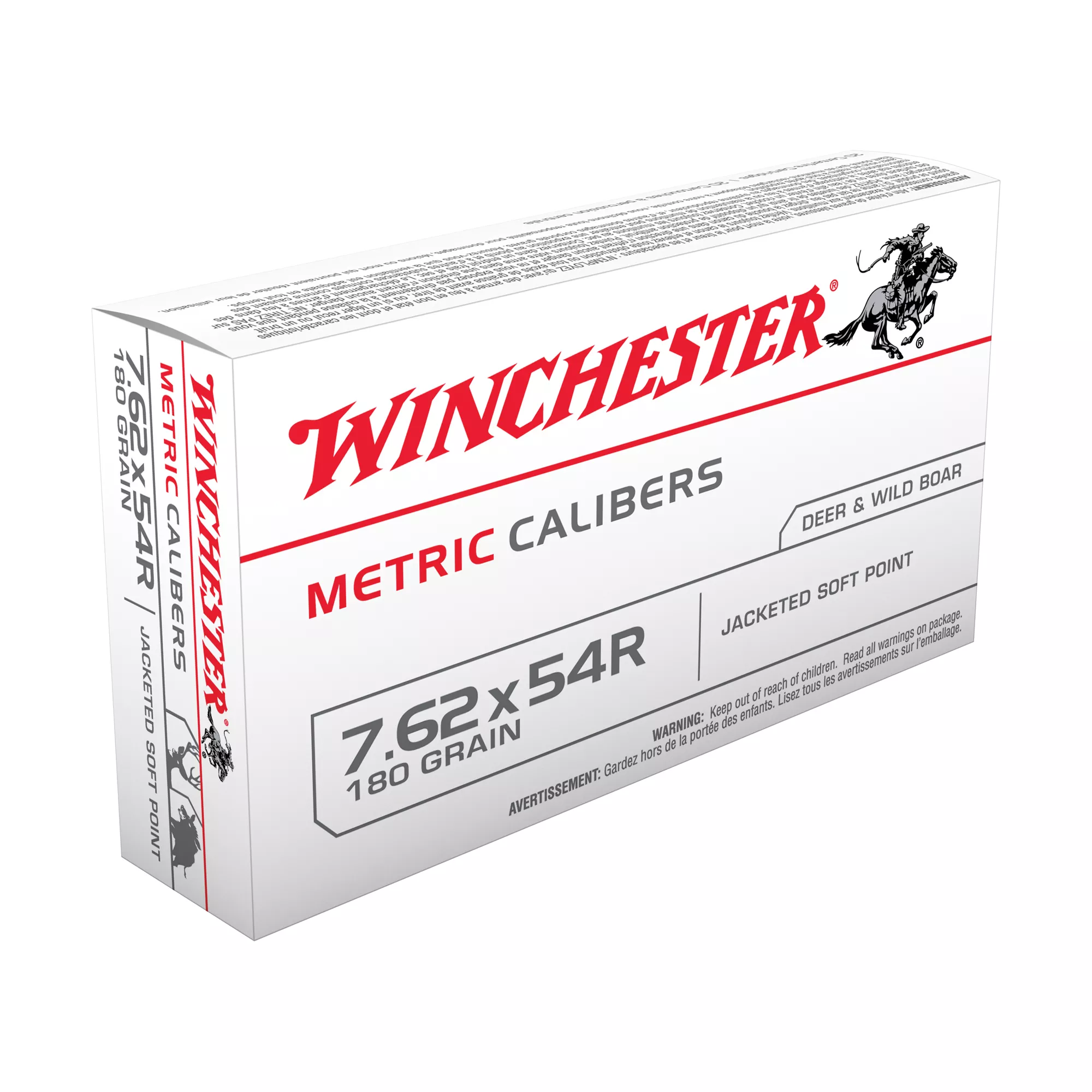 Win 7.62x54r 180gr Sp 20/400