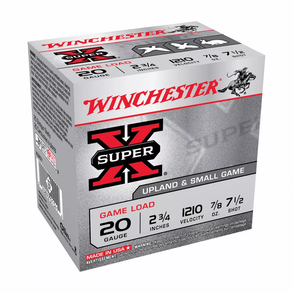 Win Sprx 20ga 2.75" #7.5 25/250