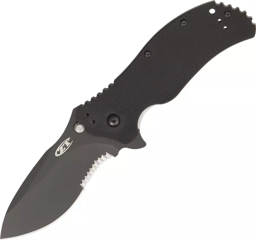 Zero Tolerance Linerlock Assisted Opening S30V Black DLC Blade 0350ST