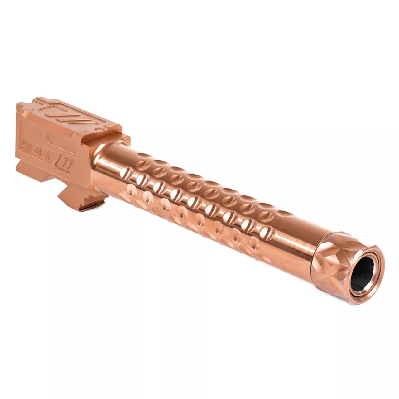 ZEV OPTIMIZED MATCH BARREL FOR GLOCK 17 GEN1-4 1/2″X28 THREADED BRONZE