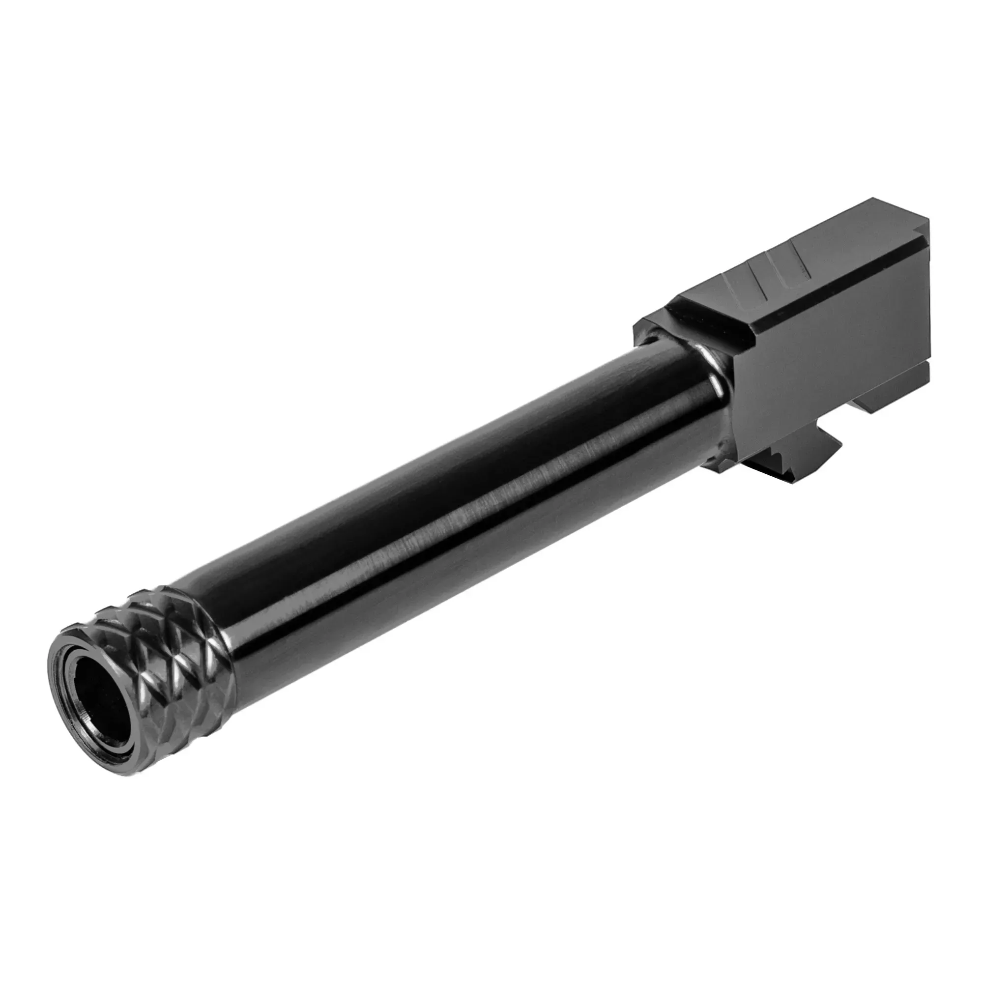 ZEV Technologies Pro Barrel Threaded 9MM For Glock 19 (Gen1-5) Black Finish BBL-19-PRO-TH-DLC